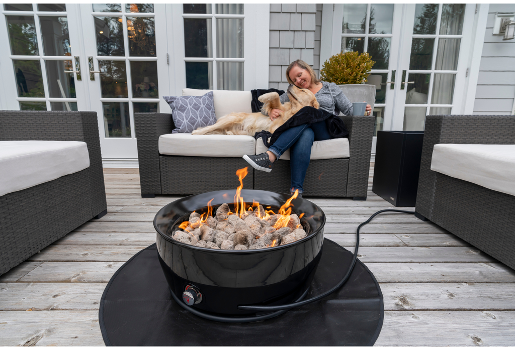 Patio Outland Living Fire Table Review Outland Living Flame Resistant Fire  Mat For Propane Fire Pits And