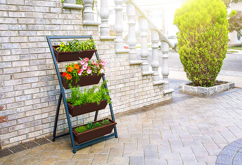 【DRAW A LINE 】Moving Planter Rack Set Amazon.co.jp: DRAW A LINE MOVE ROD GREEN PLANTER WHITE CASTER POLE